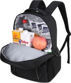 Koelrugtas - 23L - Wandelrugzak - Dagrugzak - Outdoor Rugzak - Dames & Heren - Zwart -Sport Buiten 1027x1200