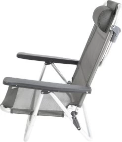 Bo-Camp Beach Chair - Monaco - Aluminium - Grijs -Sport Buiten 1031x1200 1