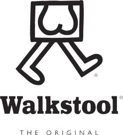 Walkstool - 3-Poots Krukje - Comfort 65 Cm - Verstelbaar - Zwart -Sport Buiten 1089x1200