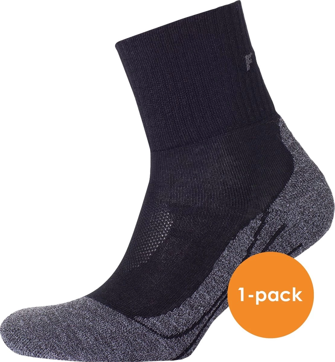 FALKE TK2 Explore Cool Short Wandelen Anti Blaren Functioneel Garen Heren Sportsokken Zwart - Maat 44-45 15 FALKE TK2 Explore Cool Short Wandelen Anti Blaren Functioneel Garen Heren Sportsokken Zwart - Maat 44-45 - Afbeelding 13