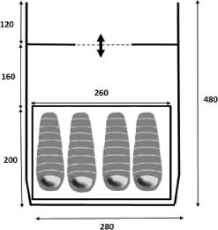 Redwood Zephyr 280 PO - Tent 4-persoons - Tunnel Tent - Grijs -Sport Buiten 1140x1200