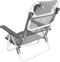 Bo-Camp Beach Chair - Monaco - Aluminium - Grijs -Sport Buiten 1149x1200 2