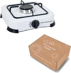 Orange85 Camping - Gaspit - Wit - 1 Pit - 26 Cm - Kamperen - Kooktoestel Camping - Koken -Sport Buiten 1170x1200 1
