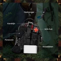 WILDGEAR® Survival Kit 35-delige Survival Set – Noodpakket – Overlevingspakket – Survival Armband – Survival Kit Outdoor – Survival Tool – Survival Kit Combat – Survival Kit Kinderen – Survival Kit Bushcraft – Survival Mes – Survival -Sport Buiten 1199x1200 2