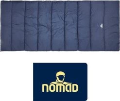 NOMAD® Brisbane Slaapzak | 205x80cm Blauw | Lichtgewicht & Kwalitatief | Dekenmodel Slaapzak | Incl Hoes -Sport Buiten 1200x1010