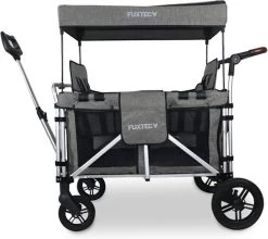 FUXTEC Bolderkar FX-CTXL900 - Premium Grijs - Nu Voor Maximaal 4 Kinderen -Sport Buiten 1200x1069