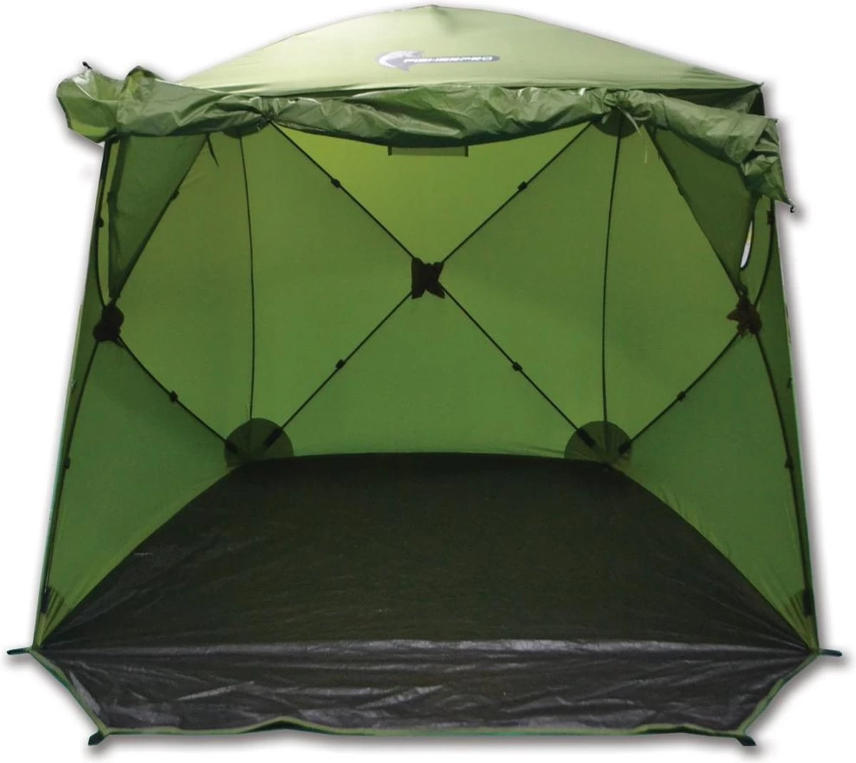 FisherPro Karpertent Met Stormcover – Vistent – Tent - Bescherming Tegen Zon En Wind – 100% Waterdichte Stormhoes – Met Handige Meeneemtas – Ook Geschikt Als Strandtent Of Festivaltent – Extra Veiligheid En Warmte Door Stormcover 13 FisherPro Karpertent Met Stormcover – Vistent – Tent - Bescherming Tegen Zon En Wind – 100% Waterdichte Stormhoes – Met Handige Meeneemtas – Ook Geschikt Als Strandtent Of Festivaltent – Extra Veiligheid En Warmte Door Stormcover - Afbeelding 11