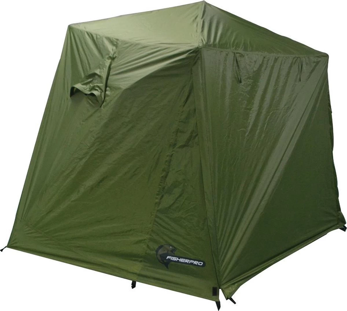 FisherPro Karpertent Met Stormcover – Vistent – Tent - Bescherming Tegen Zon En Wind – 100% Waterdichte Stormhoes – Met Handige Meeneemtas – Ook Geschikt Als Strandtent Of Festivaltent – Extra Veiligheid En Warmte Door Stormcover 14 FisherPro Karpertent Met Stormcover – Vistent – Tent - Bescherming Tegen Zon En Wind – 100% Waterdichte Stormhoes – Met Handige Meeneemtas – Ook Geschikt Als Strandtent Of Festivaltent – Extra Veiligheid En Warmte Door Stormcover - Afbeelding 12