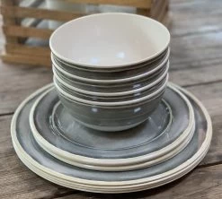 RJRQuality Camping Servies - 12 Delig – 100% Melamine Servies Set – Campingservies – Melamine Borden -Sport Buiten 1200x1078 1