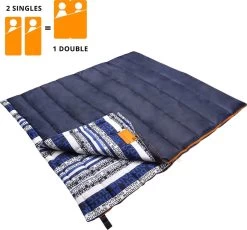 Dutch Mountains Slaapzak Goeree XL - Kussen 25x15cm - 220x90cm Katoenen Slaapzak - Tochtstrip -Sport Buiten 1200x1118 1