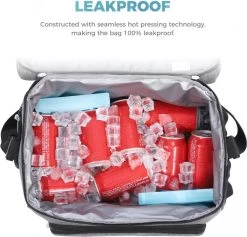 Lifewit 20L Koeltas | 20 Liter | Opvouwbaar | Koelbox-Koeltas | Isolatietas/ Picknicktas Voor Levensmiddelen / Grijs 13 Lifewit 20L Koeltas | 20 Liter | Opvouwbaar | Koelbox-Koeltas | Isolatietas/ Picknicktas Voor Levensmiddelen / Grijs -Sport Buiten 1200x1153