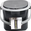 Branq Toiletemmer Draagbaar Met Deksel - 15,5L - Antraciet -Sport Buiten 1200x1158