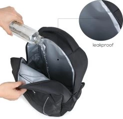 Koelrugtas - 23L - Wandelrugzak - Dagrugzak - Outdoor Rugzak - Dames & Heren - Zwart -Sport Buiten 1200x1168 2