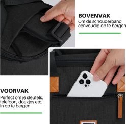 Brisby 4 Laags Geïsoleerde Koeltas - Boodschappentas 21 Liter - Zwart -Sport Buiten 1200x1182 2