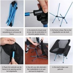 Lopoleis® Campingstoel – Campingstoel Opvouwbaar – Visstoel – Vouwstoel – Strandstoel – Inklapbaar – Lichtgewicht – Outdoor Stoel - Hoge Rugleuning 14 Lopoleis® Campingstoel – Campingstoel Opvouwbaar – Visstoel – Vouwstoel – Strandstoel – Inklapbaar – Lichtgewicht – Outdoor Stoel - Hoge Rugleuning -Sport Buiten 1200x1190 2