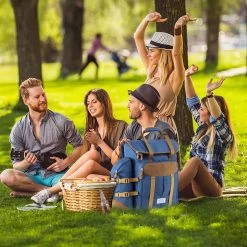 Cabinmax Koeltas - Koelrugzak - Picknick - Picknicktas Met Flessenhouder - Koelrugtas 24L - Olive Green -Sport Buiten 1200x1200 134