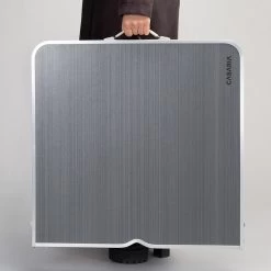 Casaria Campingtafel – Inklapbaar Verstelbaar - 120x60x70 Cm Grijs -Sport Buiten 1200x1200 184