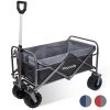 LifeGoods Bolderkar - Opvouwbaar - Tot 80KG - 94L - Wasbaar Polyester - 98x45cm - Zwart/Grijs -Sport Buiten 1200x1200 190