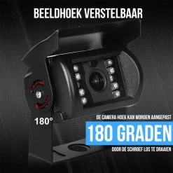 Strex Achteruitrijcamera Set Draadloos - 7" Scherm - 18LED Nachtzicht 15m - IP67 Waterdicht - Achteruitrij Camera - Geschikt Voor Auto/ Camper / Caravan / Vrachtwagen / Landbouw / Boot / Tractor -Sport Buiten 1200x1200 2