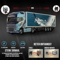 Strex Draadloze Achteruitrijcamera Met 2 Camera's - 7” Scherm - Nachtzicht 18LED 15m -Sport Buiten 1200x1200 210