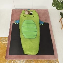 Dutch Mountains Kinderslaapzak Nijlpaard - 170 X 70cm Polyester - Zacht Lichtgewicht – Opberghoes -Sport Buiten 1200x1200 213