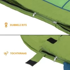 Dutch Mountains Kinderslaapzak Nijlpaard - 170 X 70cm Polyester - Zacht Lichtgewicht – Opberghoes -Sport Buiten 1200x1200 215