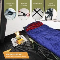 Skandika Ruka S Kleine Campingtafel – Campingtafels - Aluminium Campingtafel, Opvouwbaar, Zeer Licht, Eenvoudig Te Monteren, Stabiele Standaard - Opvouwtafel Voor Kamperen, Tenten Wandelen, Reizen, Thuis, Tuin – Tot Max. 20 Kg. - Grijs -Sport Buiten 1200x1200 224