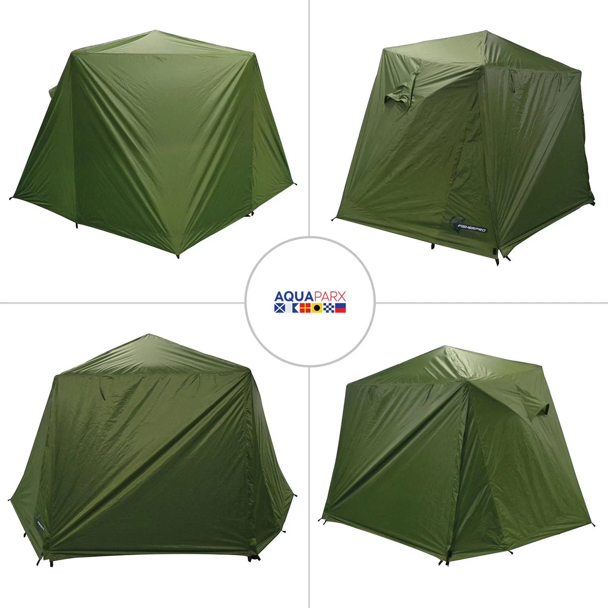 FisherPro Karpertent Met Stormcover – Vistent – Tent - Bescherming Tegen Zon En Wind – 100% Waterdichte Stormhoes – Met Handige Meeneemtas – Ook Geschikt Als Strandtent Of Festivaltent – Extra Veiligheid En Warmte Door Stormcover 17 FisherPro Karpertent Met Stormcover – Vistent – Tent - Bescherming Tegen Zon En Wind – 100% Waterdichte Stormhoes – Met Handige Meeneemtas – Ook Geschikt Als Strandtent Of Festivaltent – Extra Veiligheid En Warmte Door Stormcover - Afbeelding 15