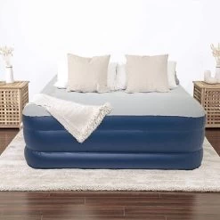 LifeGoods Luchtbed - 2 Persoons - Met Ingebouwde Pomp - Incl. Draagtas En Reparatiekit -Sport Buiten 1200x1200 251