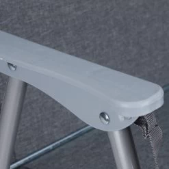 Relaxdays Strandstoel Opvouwbaar - Set Van 2 - Lage Campingstoel - Kampeerstoel Leuning - Grijs -Sport Buiten 1200x1200 278