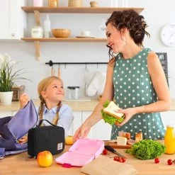 Brisby 4 Laags Geïsoleerde Koeltas - Lunchtas 1.5 Liter - Zwart -Sport Buiten 1200x1200 294