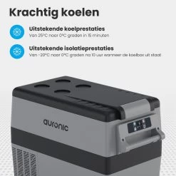 Auronic Elektrische Koelbox - 40.5L - Compressor - 12V En 240V - Grijs -Sport Buiten 1200x1200 365