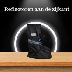 EASTWALL Cover Pro Schoenhoezen - Schoenovertrek Herbruikbaar - Bescherm Je Schoenen Tegen Water, Modder En Sneeuw - Universele Waterdichte Overschoenen - Schoenbeschermers - Anti-slip - Trekkoord Afsluiting - Zwart - Maat 43-44 -Sport Buiten 1200x1200 385