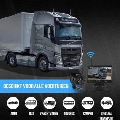 Strex Achteruitrijcamera Set Draadloos - 7" Scherm - 18LED Nachtzicht 15m - IP67 Waterdicht - Achteruitrij Camera - Geschikt Voor Auto/ Camper / Caravan / Vrachtwagen / Landbouw / Boot / Tractor -Sport Buiten 1200x1200 4