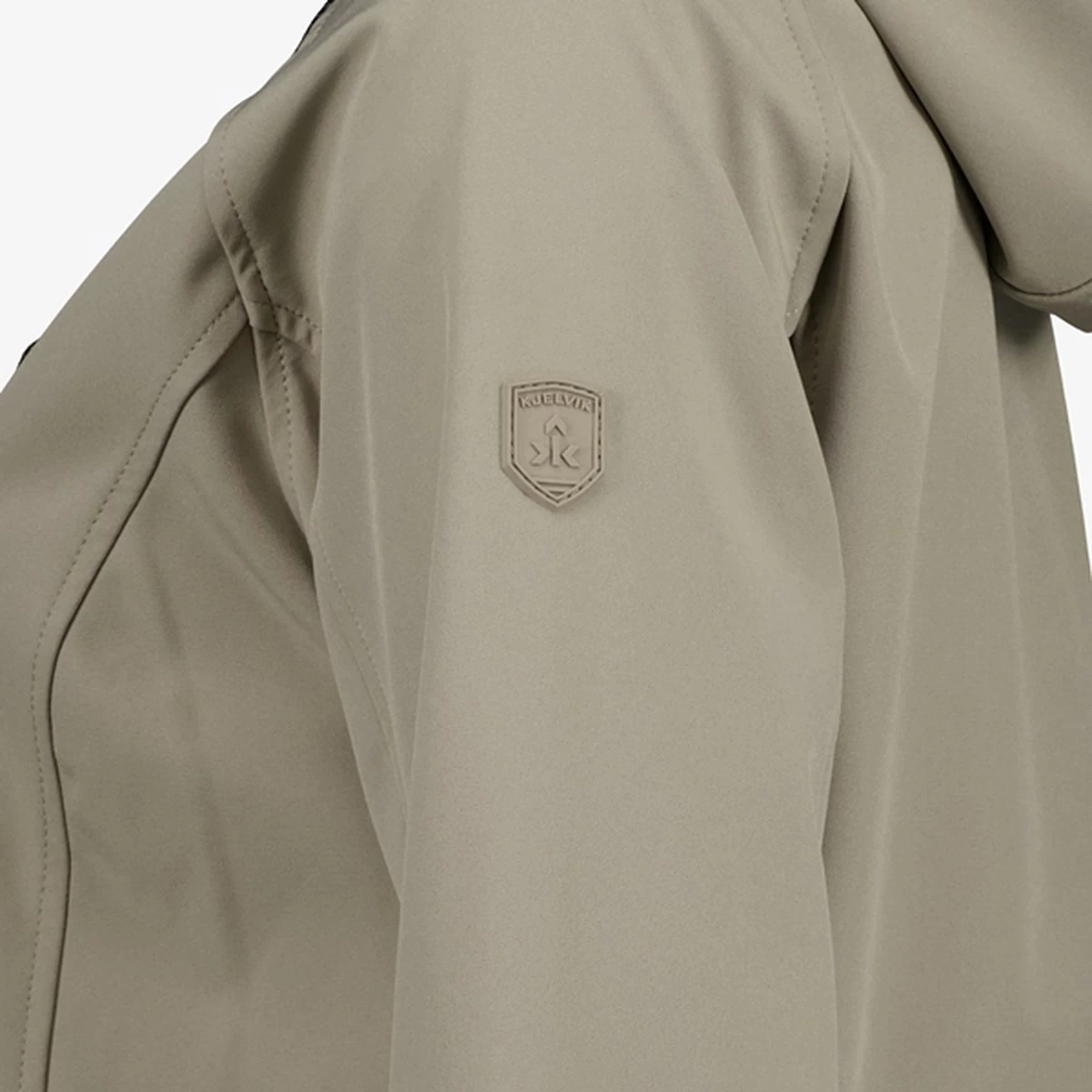 Kjelvik Dames Softshell Parka Kaki - Beige - Maat XL - Winddicht - Ademend Materiaal 4 Kjelvik Dames Softshell Parka Kaki - Beige - Maat XL - Winddicht - Ademend Materiaal - Afbeelding 2