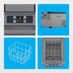 Auronic Elektrische Koelbox - 30.4L - Compressor - 12V En 240V - Grijs 16 Auronic Elektrische Koelbox - 30.4L - Compressor - 12V En 240V - Grijs -Sport Buiten 1200x1200 59