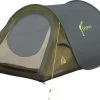 Best Camp Skippy Pop Up Tent - Donkergrijs - 2 Persoons -Sport Buiten 1200x542