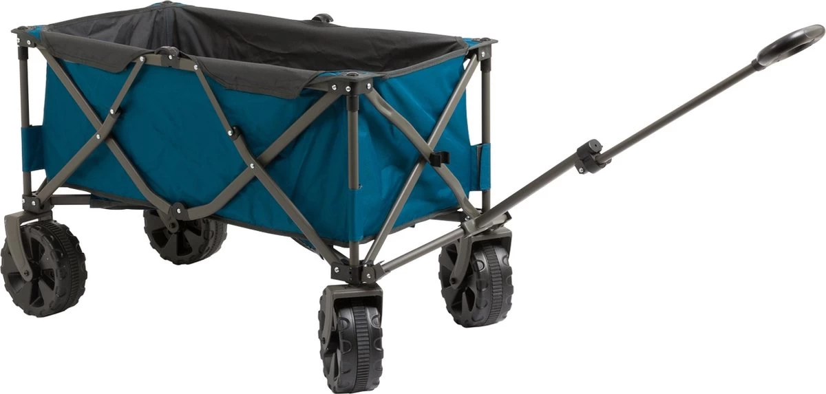 Redwood Bolderkar - Opvouwbaar - Blauw 4 Redwood Bolderkar - Opvouwbaar - Blauw - Afbeelding 2