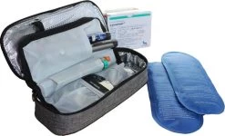 Smart Cool'R Diabetes Tas - Diabetes Etui - Insuline Koeltas - Insuline Etui - Diabetes Tasje - Medische Koeltas Voor Insulinespuit Met 2 Ice Packs Voor Optimale Temperatuur