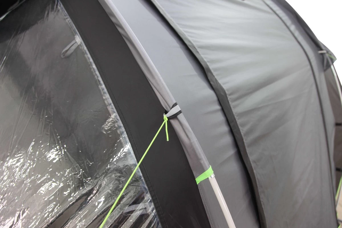 High Peak Paros 5 Tunneltent - 5-Persoons - Donkergrijs 6 High Peak Paros 5 Tunneltent - 5-Persoons - Donkergrijs - Afbeelding 4