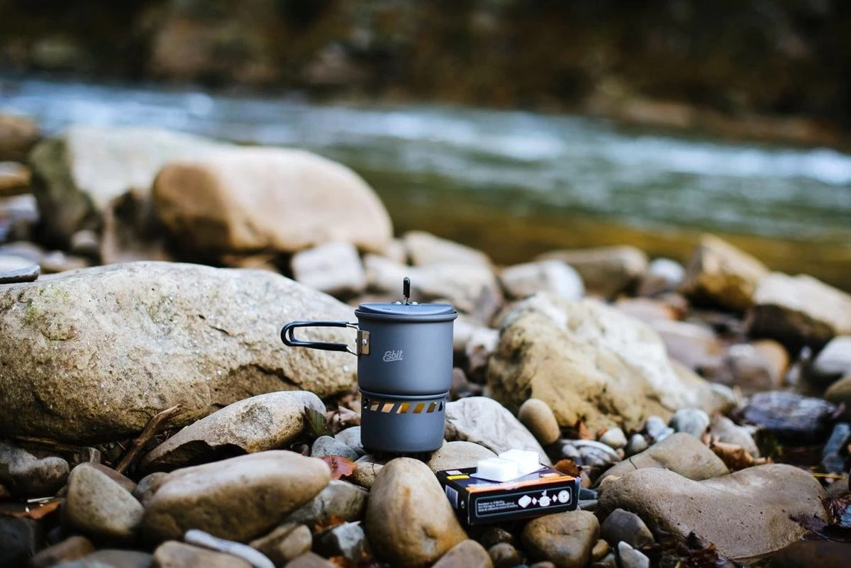 Esbit Outdoor Kooktoestel 585ml - Opbergtas - Aluminium - Solid Fuel 10 Esbit Outdoor Kooktoestel 585ml - Opbergtas - Aluminium - Solid Fuel - Afbeelding 8