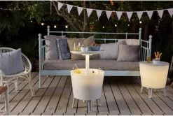 Keter Coolbar Partytafel – Lichtgevend - 49,5x49,5x57cm - Wit -Sport Buiten 1200x806 1