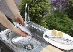 Camping/Outdoor Inox Tafel Met Gootsteen Lavabo En Kraan 100x77x50cm 10 Camping/Outdoor Inox Tafel Met Gootsteen Lavabo En Kraan 100x77x50cm -Sport Buiten 1200x852