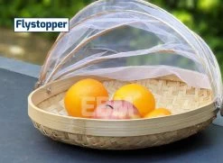 Voedselkap - Vliegenkapjes Bamboe Set 3 Stuks - Flystopper -Sport Buiten 1200x880 1