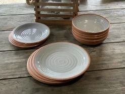 Camping Servies - 12 Delig – 100% Melamine Servies Set – Campingservies – Melamine Servies - Terracotta Style -Sport Buiten 1200x900 18