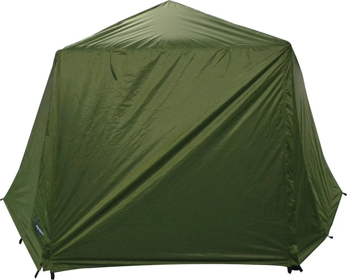 FisherPro Karpertent Met Stormcover – Vistent – Tent - Bescherming Tegen Zon En Wind – 100% Waterdichte Stormhoes – Met Handige Meeneemtas – Ook Geschikt Als Strandtent Of Festivaltent – Extra Veiligheid En Warmte Door Stormcover 10 FisherPro Karpertent Met Stormcover – Vistent – Tent - Bescherming Tegen Zon En Wind – 100% Waterdichte Stormhoes – Met Handige Meeneemtas – Ook Geschikt Als Strandtent Of Festivaltent – Extra Veiligheid En Warmte Door Stormcover - Afbeelding 8