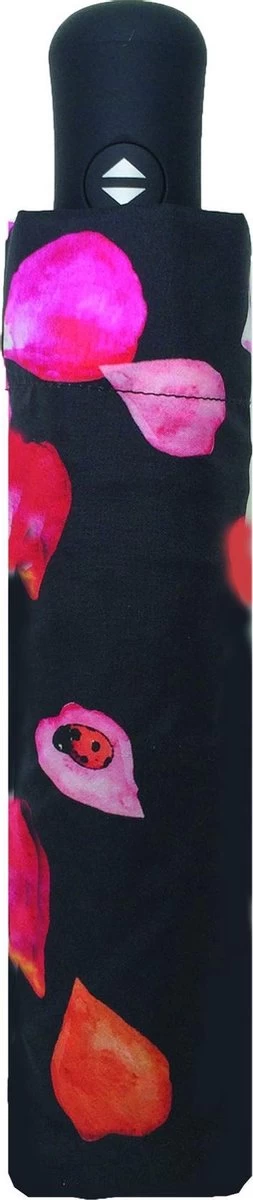 Smati Pétale Opvouwbare Stormparaplu - Paraplu - Auto Open/Dicht - ø 90 Cm - Zwart/Multi Kleur 4 Smati Pétale Opvouwbare Stormparaplu - Paraplu - Auto Open/Dicht - ø 90 Cm - Zwart/Multi Kleur - Afbeelding 2