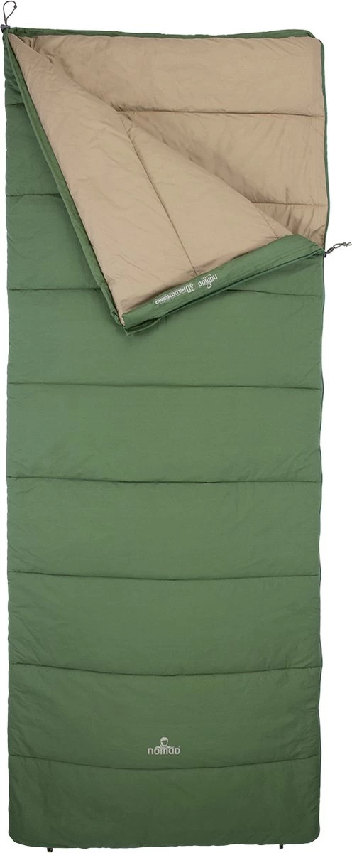 NOMAD® Blazer Slaapzak | 205x80cm Groen | Lichtgewicht & Kwalitatief | Slaapzak | Incl Hoes 3 NOMAD® Blazer Slaapzak | 205x80cm Groen | Lichtgewicht & Kwalitatief | Slaapzak | Incl Hoes