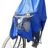 Poncho Regenponcho - Fietsponcho Fiets - Koplampproof Transparant - One Size Unisex Blauw -Sport Buiten 624x1200