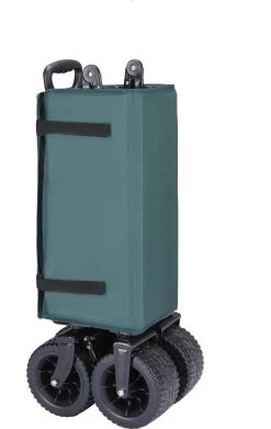 Flextail Gear Bolderkar Opvouwbaar Ezy Wagon - Tot 100KG - Wielen Loskoppelbaar - Zwart -Sport Buiten 758x1200